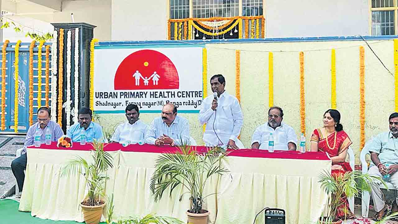 బస్తీ దవాఖానతో పేదలకు తక్షణ వైద్యం