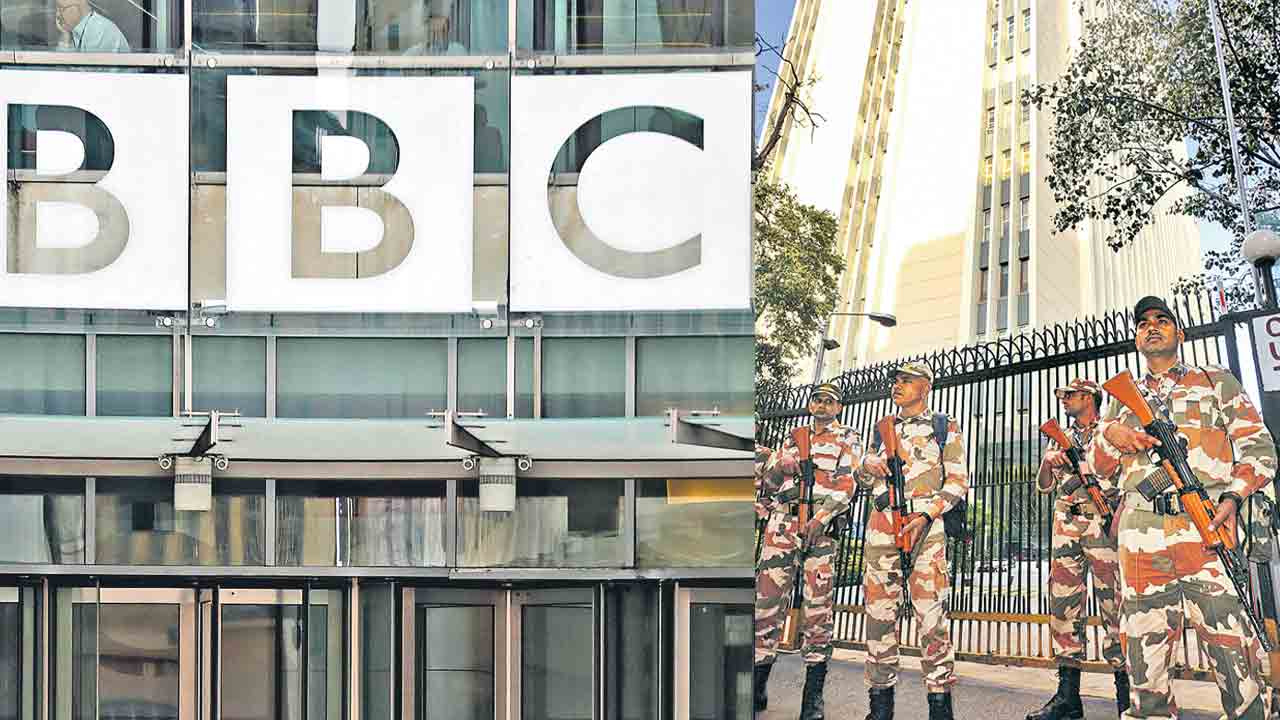 BBC | రెండో రోజూ సోదాలు.. బీబీసీ ఆర్థిక వ్యవహారాల డేటాను కాపీ చేసుకున్న ఐటీ అధికారులు
