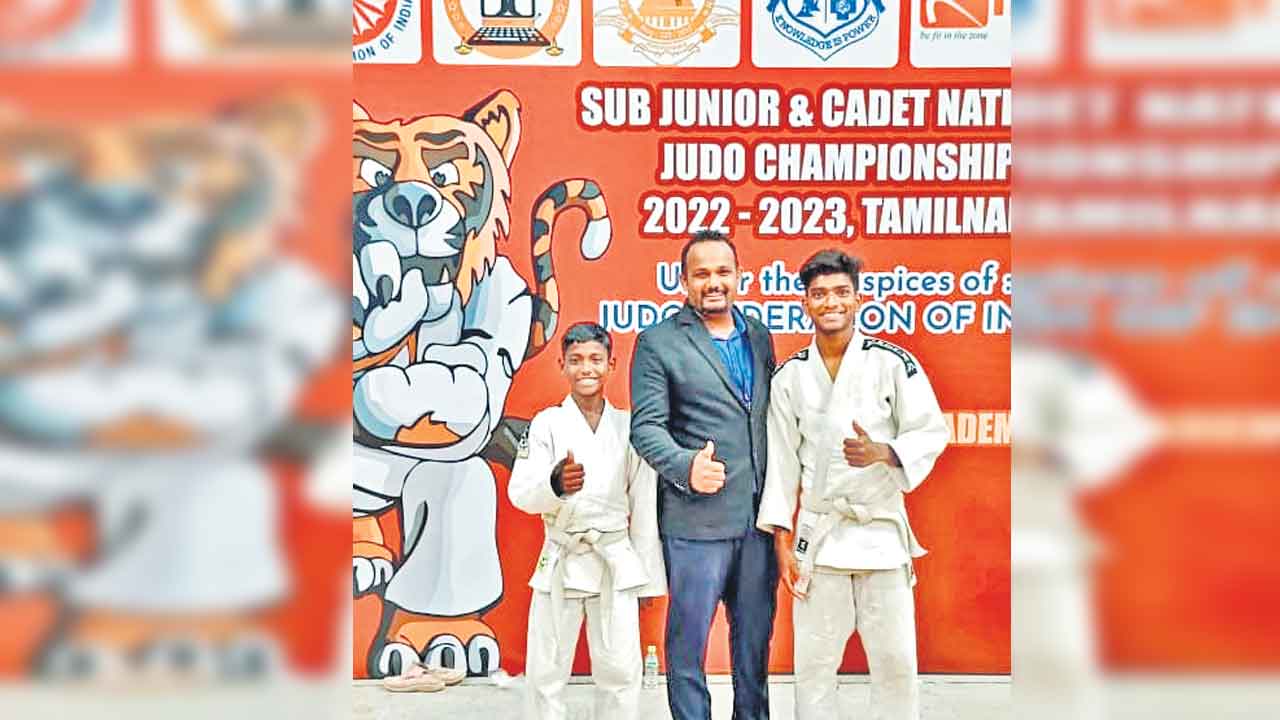 జూడో చాంప్స్‌ ప్రవీణ్‌, రంగా