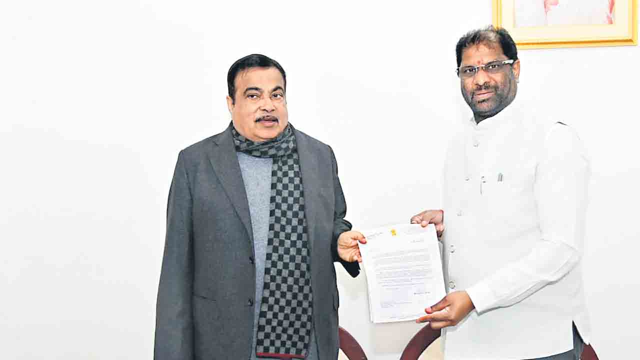 ఖమ్మంలో హైవే అలైన్‌మెంట్‌ సవరించండి