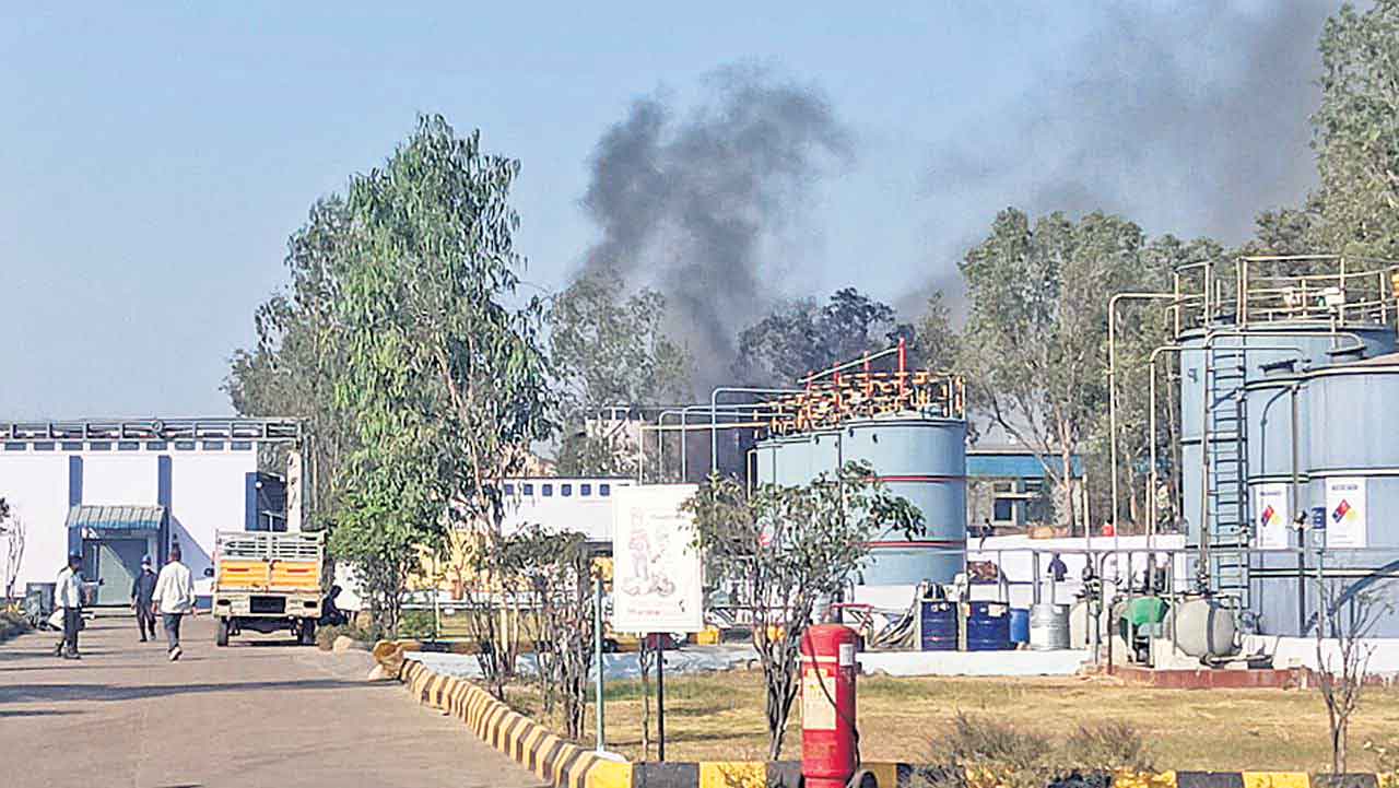 ఫార్మా పరిశ్రమలో అగ్ని ప్రమాదం