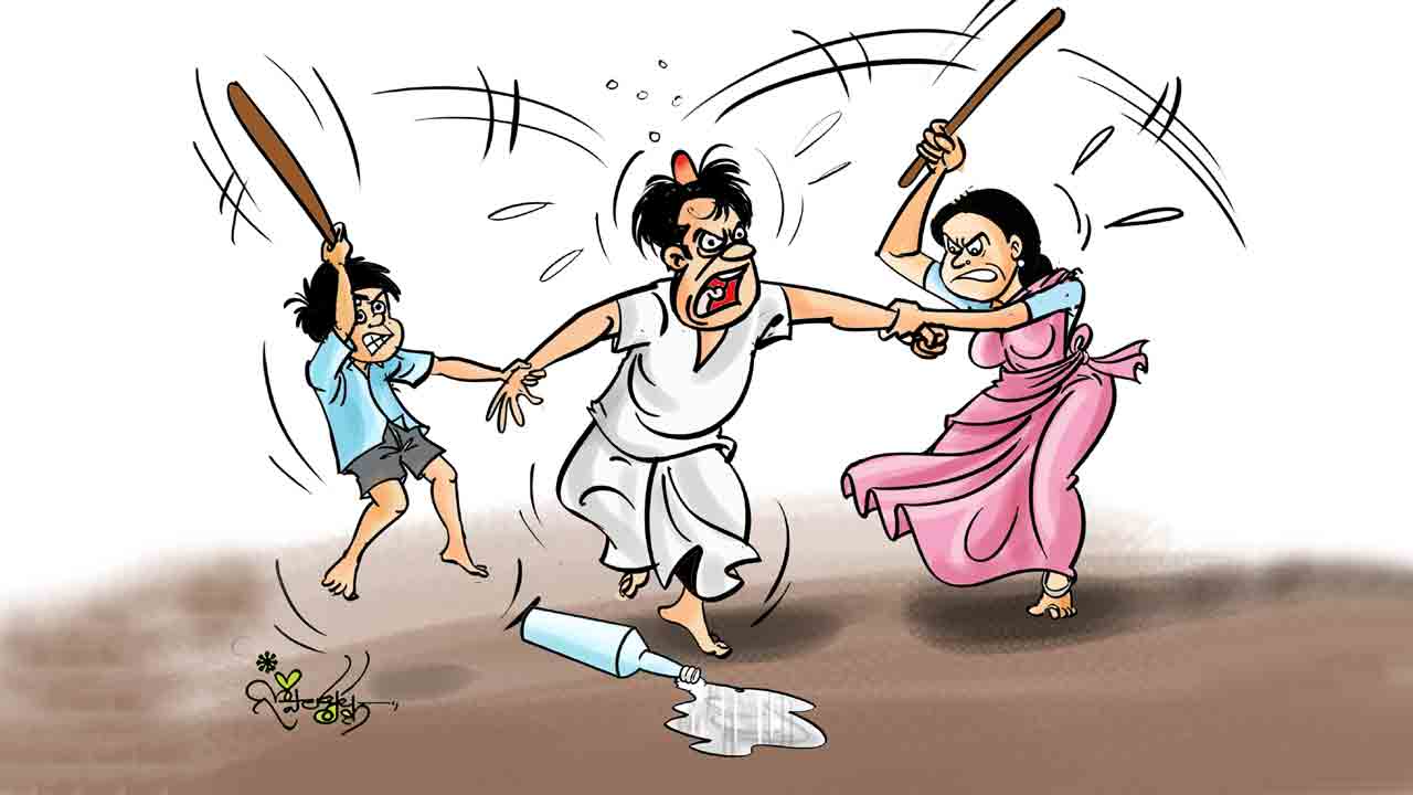 Children Stories | తాగొచ్చి రోజూ పెండ్లాన్ని కొడుతుండని.. పక్కింటోళ్లు ఇంట్లకెల్లి చూస్తే మొగడి అసలు ముచ్చట బయటపడ్డది