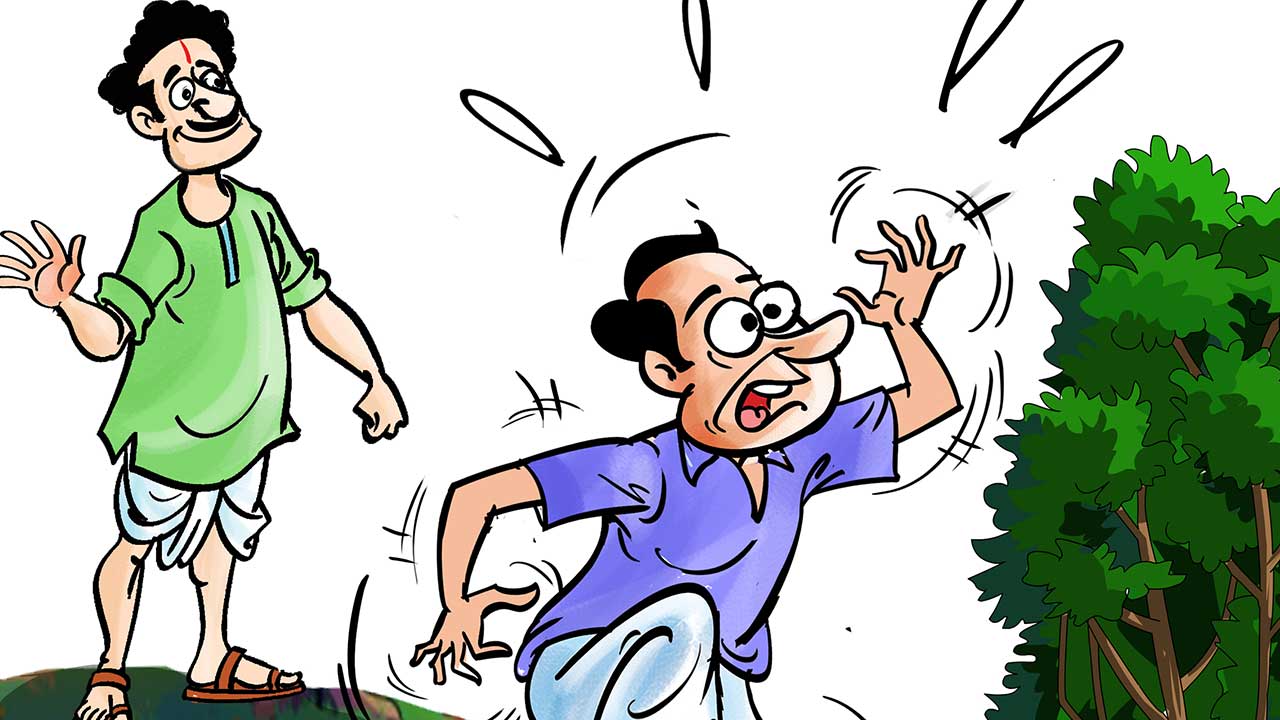 Children Stories | దేవుడు లేడని లొల్లి పెట్టుకుంటే సోపతికి చుక్కలు చూపెట్టిండు