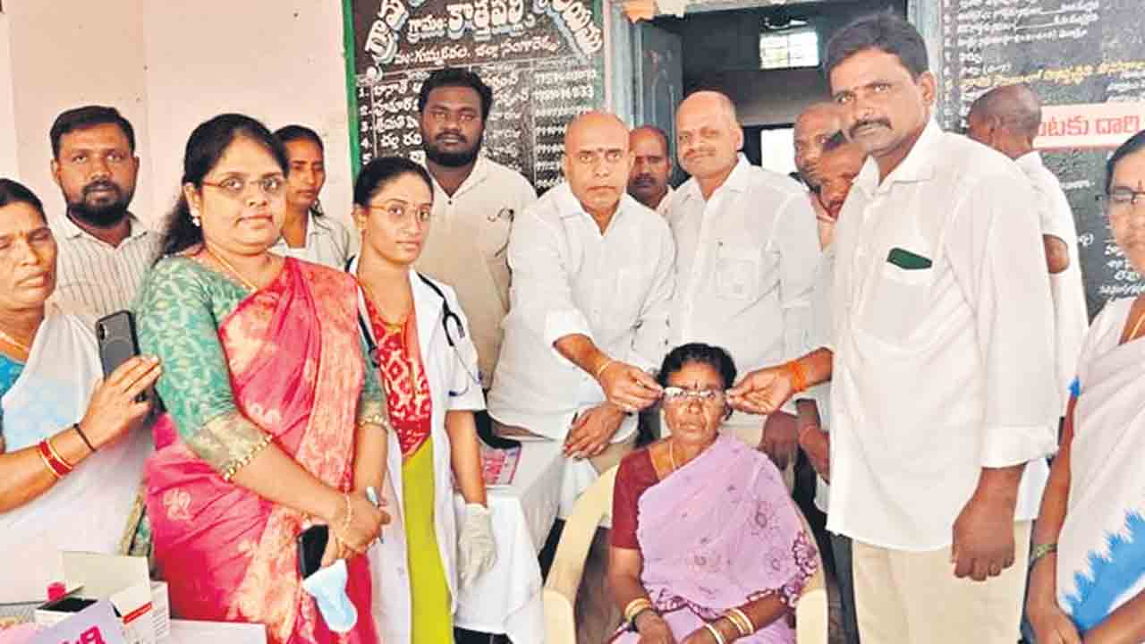 కంటివెలుగుకు విశేష స్పందన