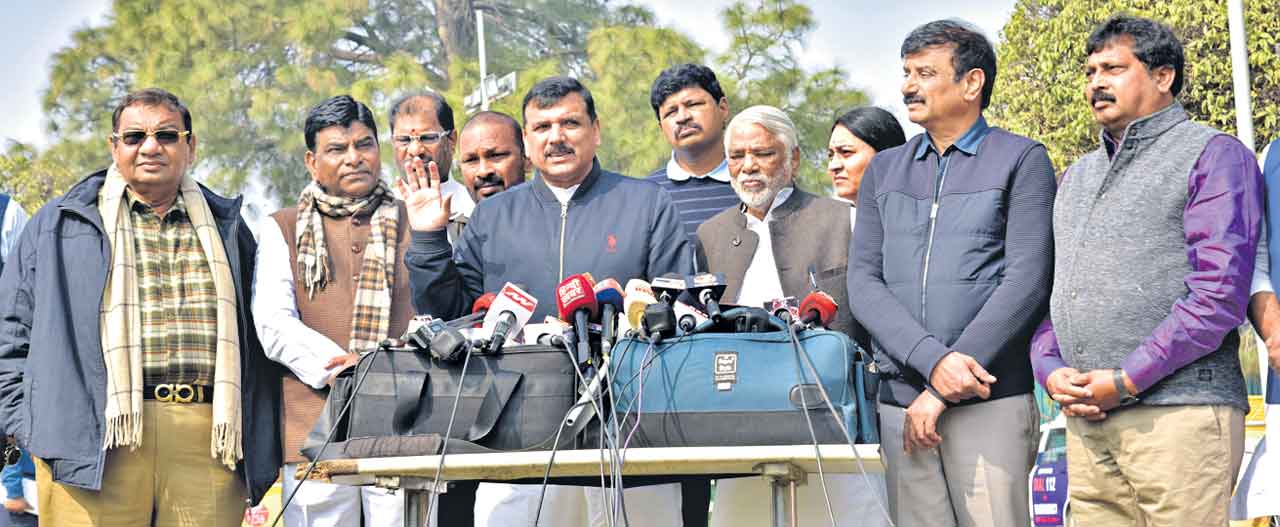 రాష్ట్రపతి ప్రసంగం బహిష్కరణ