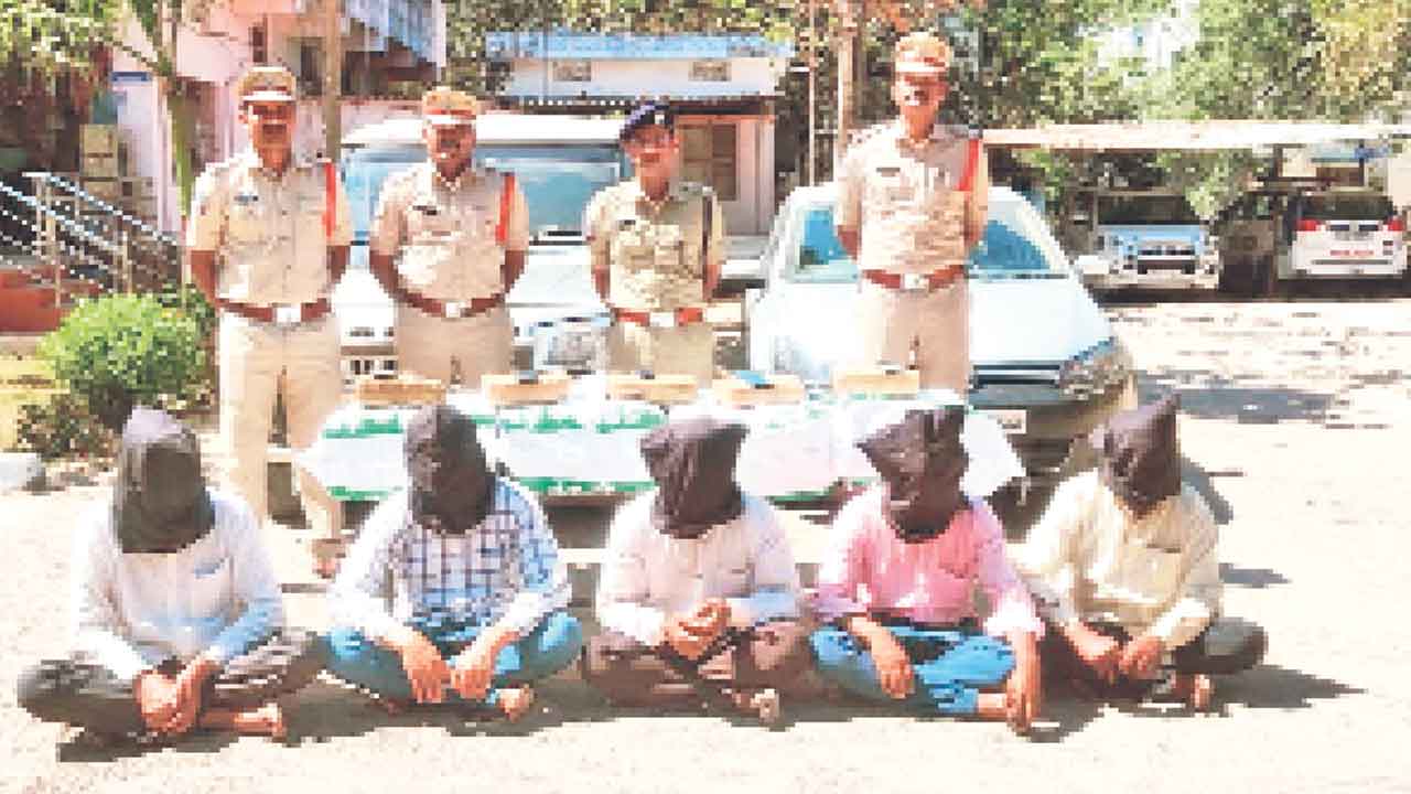 రూ.26 లక్షల గంజాయి పట్టివేత