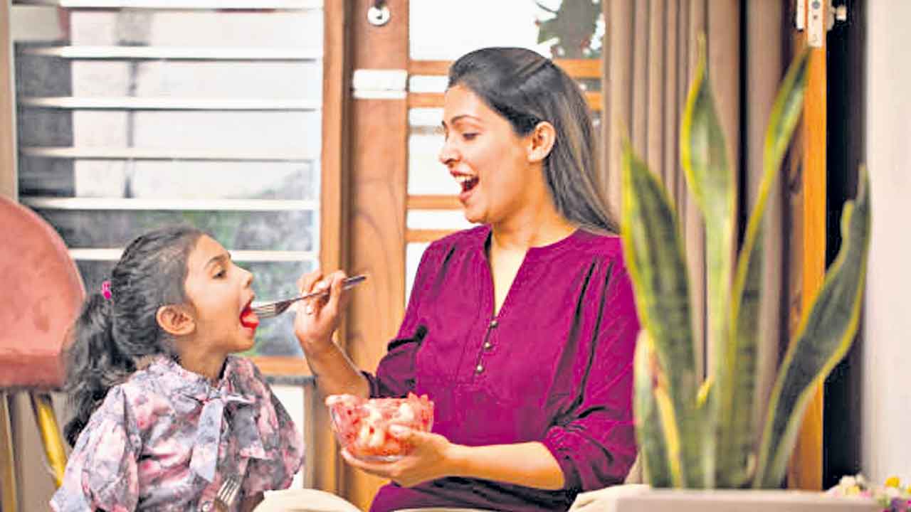 గోరుముద్దల నుంచే..