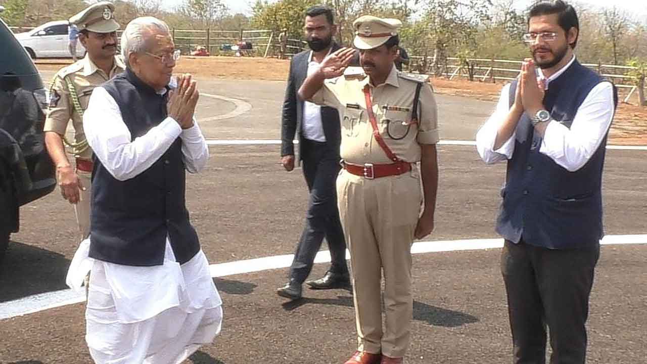 Srisailam | మల్లన్న సన్నిధిలో ఏపీ గవర్నర్ విశ్వ‌భూష‌ణ్ దంప‌తులు!