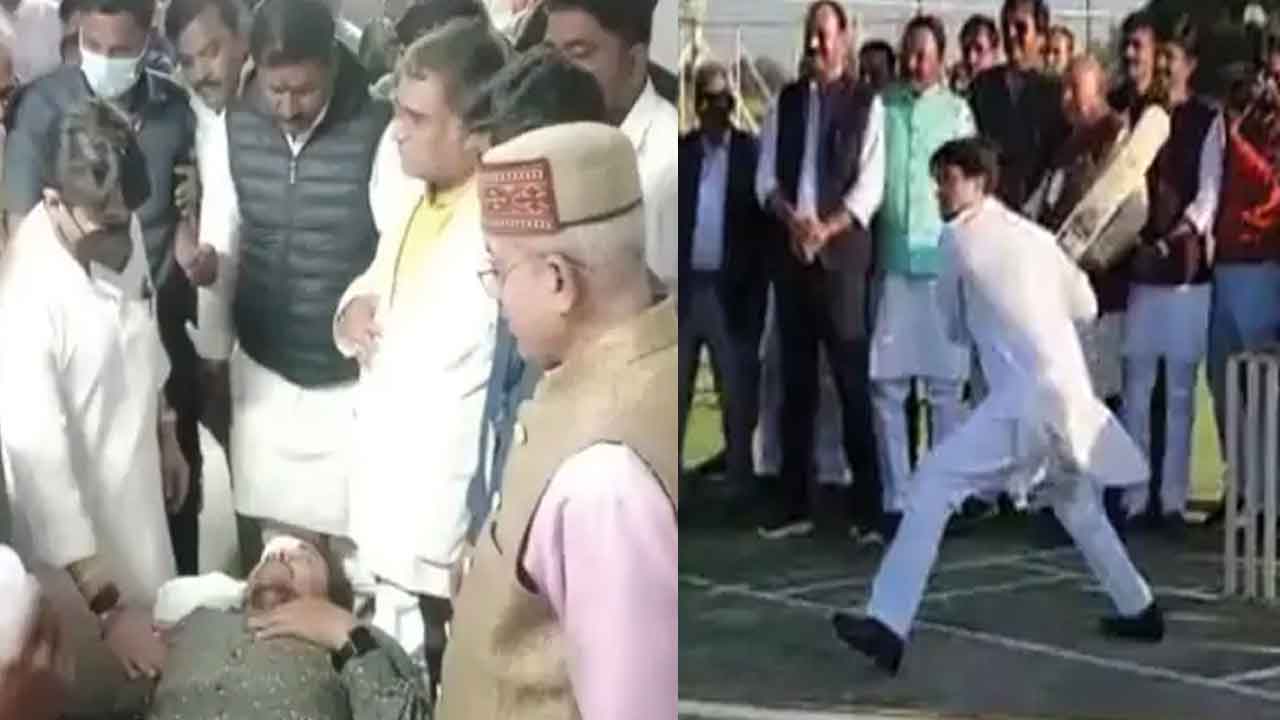 Jyotiraditya Scindia | బ్యాటుతో దంచికొట్టిన జ్యోతిరాదిత్య సింధియా.. బీజేపీ యువ మోర్చ నేత తల పగిలింది..