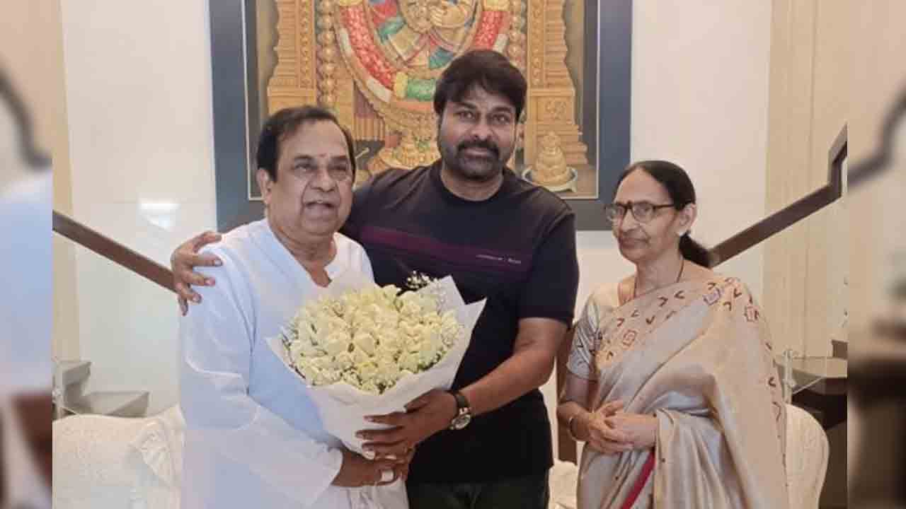 Brahmanandam | అత్తిలిలో లెక్చరర్‌ ఇప్పుడు గొప్ప హాస్య నటుడు.. బ్రహ్మానందంకు చిరంజీవి బర్త్‌ డే విషెస్‌