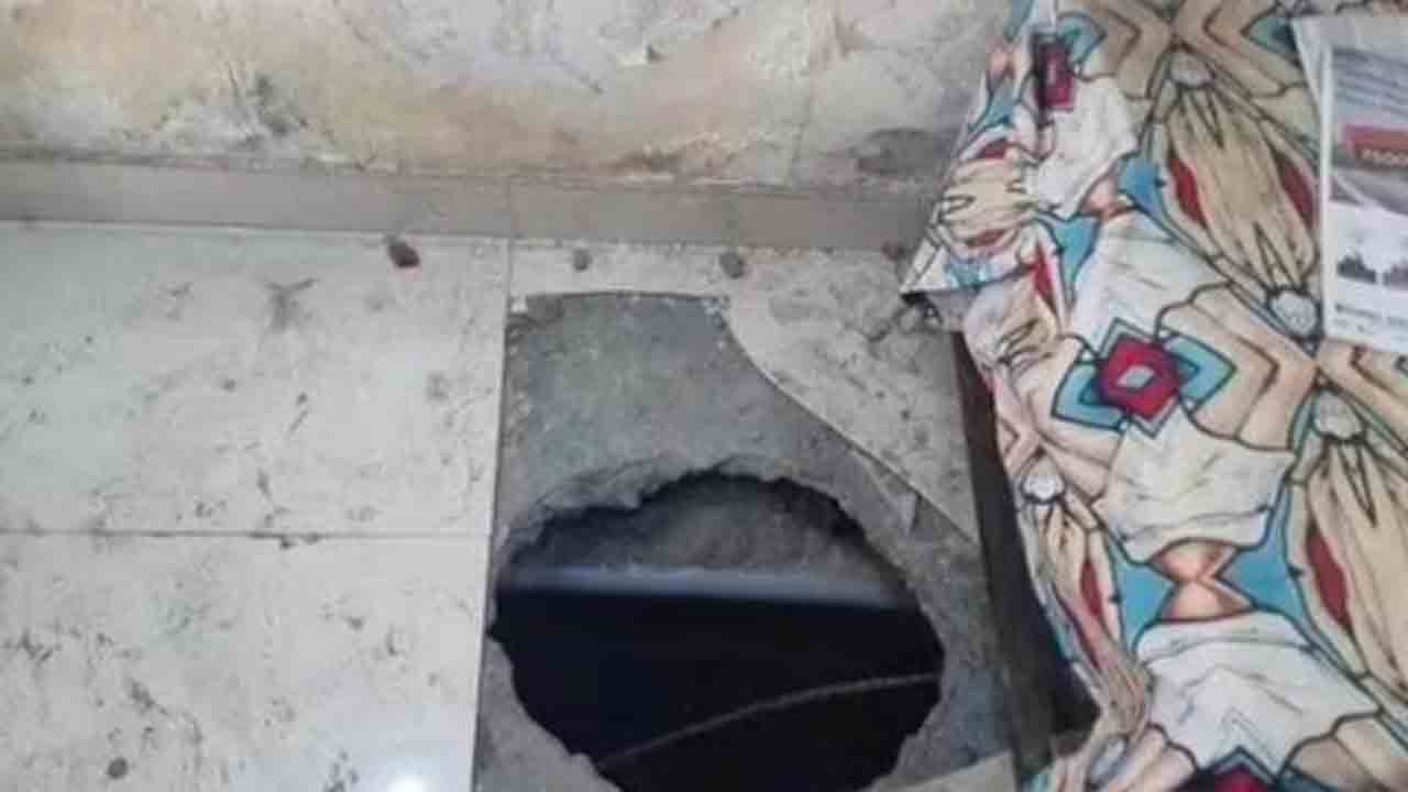 సొరంగం తవ్వి జ్యుయలరీ షాపులో చోరీకి దొంగలు యత్నం.. క్షమించాలంటూ నోట్‌