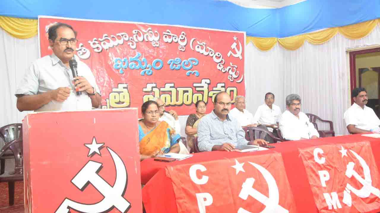 బీజేపీ వ్యతిరేక శక్తుల సమీకరణే లక్ష్యం : తమ్మినేని వీరభద్రం