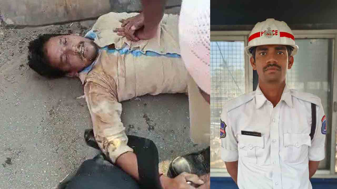 CPR | సీపీఆర్ తో వ్యక్తి ప్రాణాన్ని కాపాడిన కానిస్టేబుల్‌ను అభినందించిన సైబరాబాద్ సీపీ