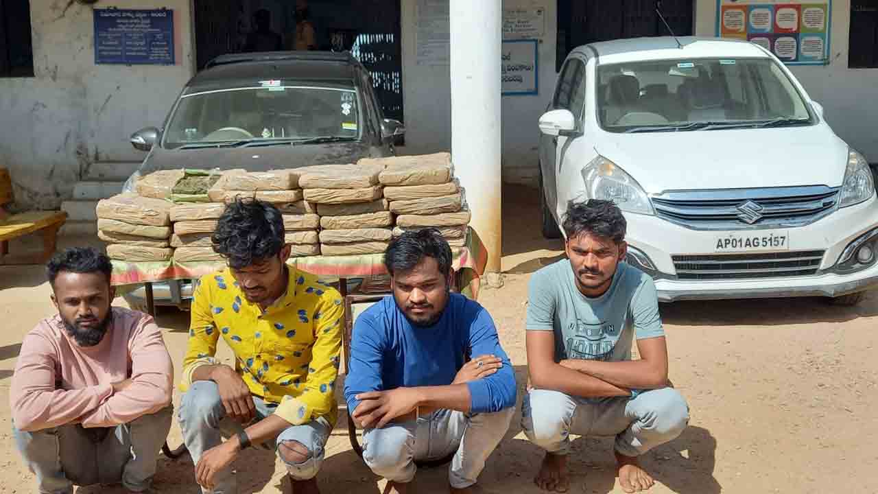 Cannabis Seized | ఆదిలాబాద్ జిల్లాలో భారీగా గంజాయి పట్టివేత