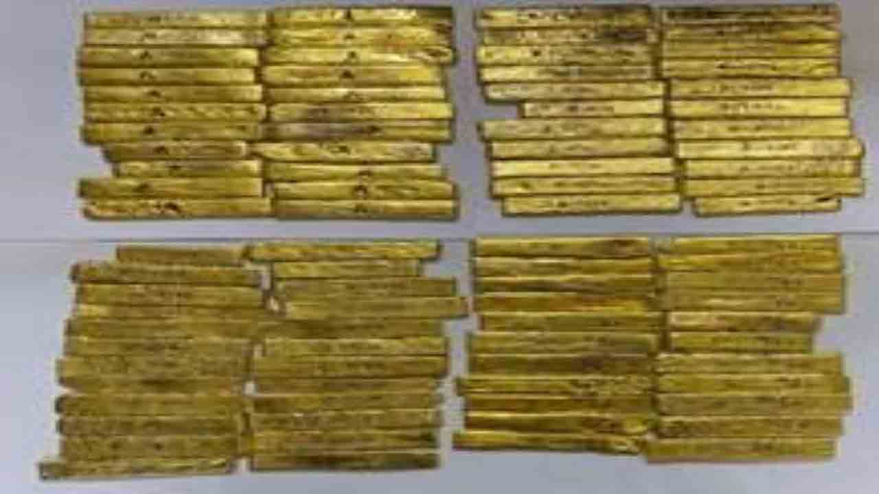 డీఆర్‌ఐ ఆపరేషన్‌ ఈస్టర్న్‌ గేట్‌ వే.. రూ.14కోట్ల విలువైన 24 కిలోల బంగారం పట్టివేత