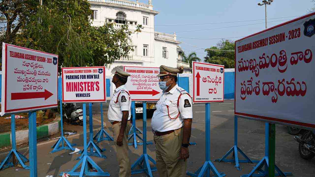 రేపు అసెంబ్లీ బడ్జెట్‌ సమావేశాలు ప్రారంభం.. హైదరాబాద్‌లో ట్రాఫిక్‌ ఆంక్షలు