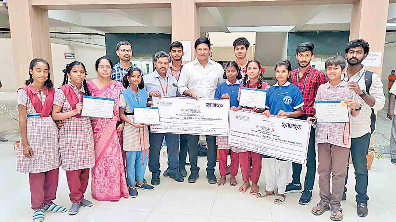 అన్వేషణ-2023లో ఎంఎల్‌ఆర్‌ఐటీ సత్తా