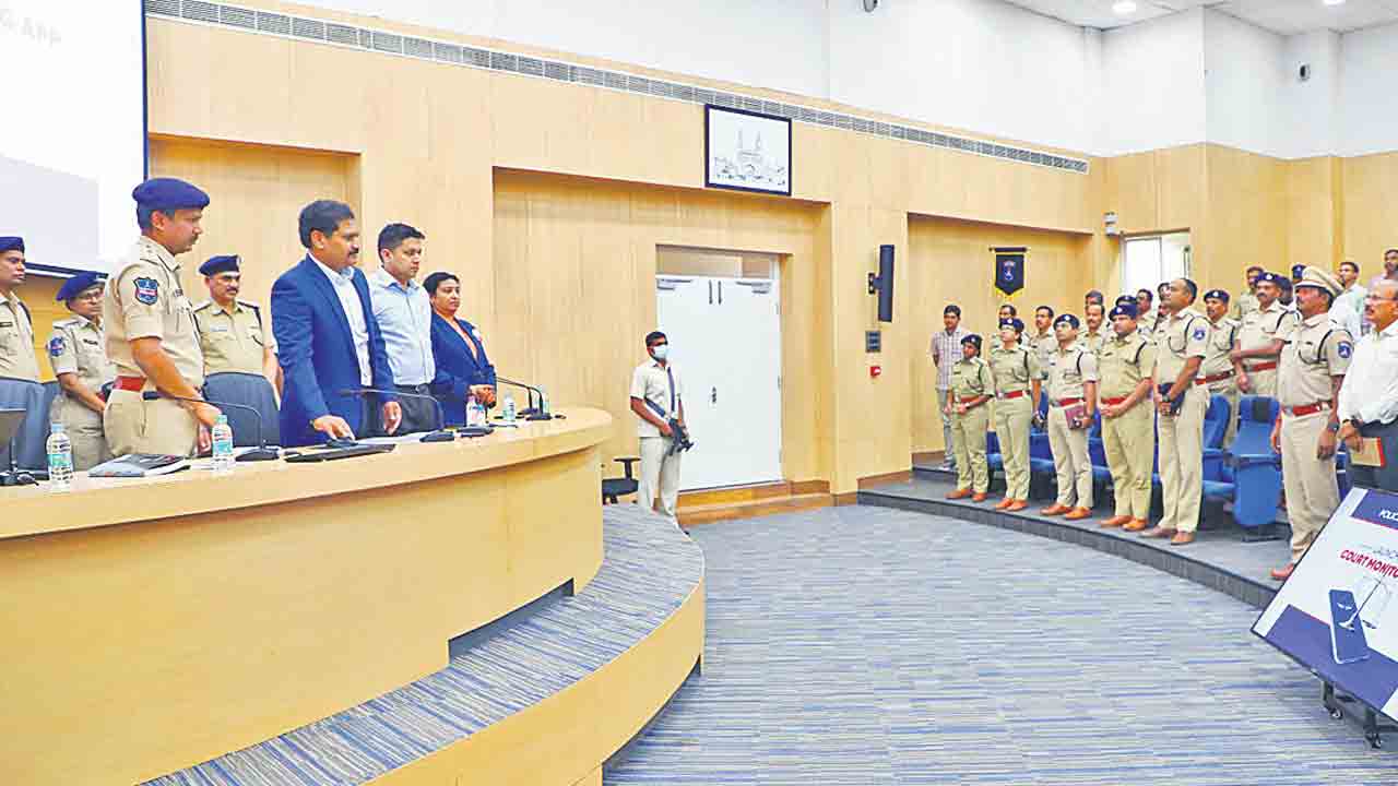 సైబరాబాద్‌లో కోర్టు మానిటరింగ్‌ యాప్‌