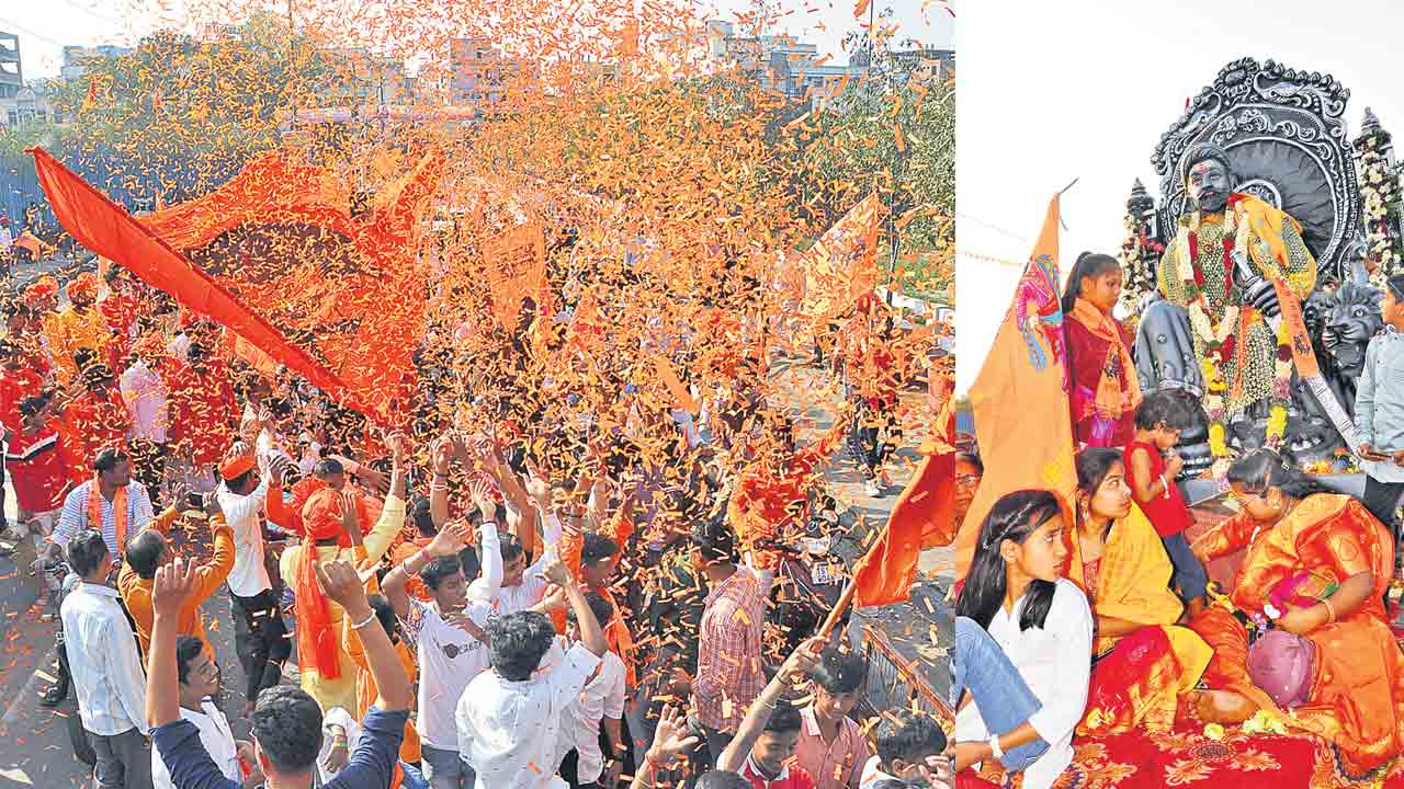 ఘనంగా శివాజీ మహారాజ్‌ జయంతి