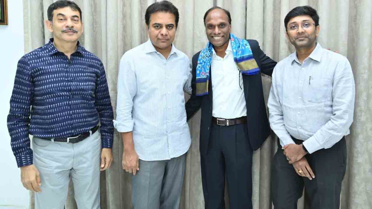 జీనోమ్‌ వ్యాలీలో గ్లాండ్‌ ఫార్మా మరో రూ.400 కోట్ల పెట్టుబడి:  ట్విటర్‌లో మంత్రి కేటీఆర్‌