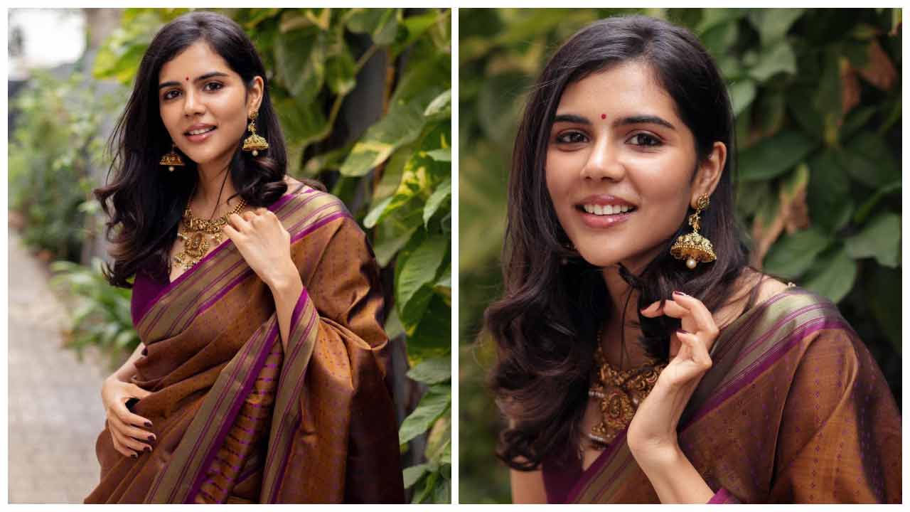 Kalyani Priyadarshan | చీరకట్టులో చూడముచ్చటగా కల్యాణి ప్రియదర్శన్..