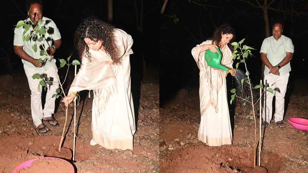 MP Santosh Kumar | దట్స్‌ అమేజింగ్ కంగనా రనౌత్‌ జీ..! మొక్కలు నాటిన నటికి ఎంపీ సంతోష్‌ కృతజ్ఞతలు..