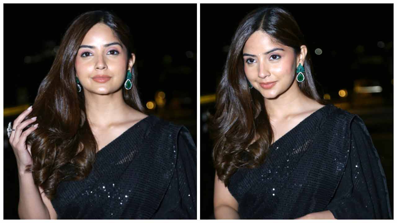 Kashmira Pardeshi | వినరో భాగ్యము విష్ణు కథ మూవీ ప్రీ రిలీజ్ ఈవెంట్‌లో కాశ్మీరా పరదేశి..