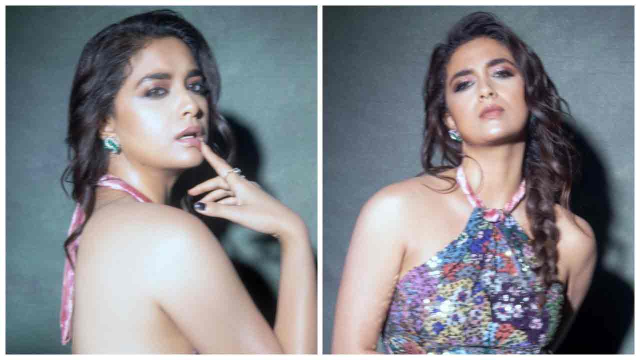 Keerthy Suresh | మ‌ల్టీ క‌ల‌ర్ డ్రెస్‌లో కీర్తిసురేష్ మెరుపులు..