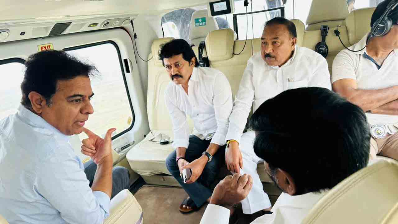 Minister KTR | భూపాలపల్లి పర్యటనకు బయలుదేరి వెళ్లిన మంత్రి కేటీఆర్‌