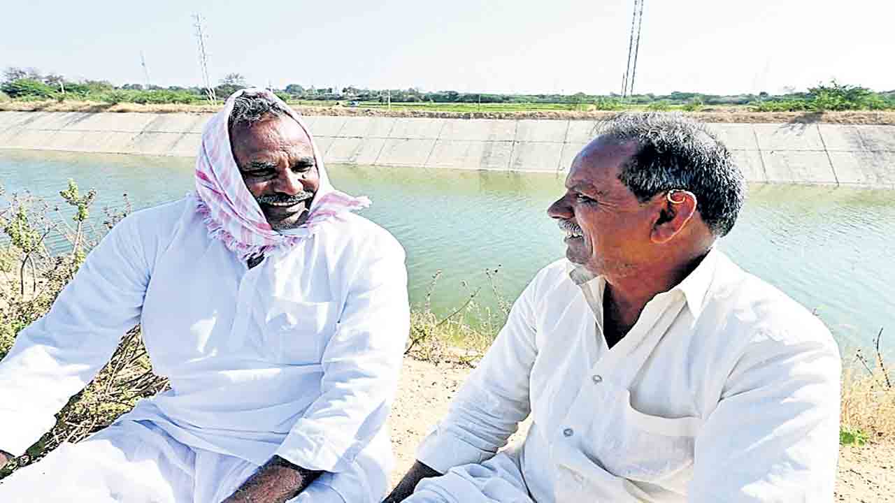 మళ్లీ ఎనకటి రోజులొచ్చాయ్‌.. పుష్కలంగా నీళ్లు పారుతున్నయ్‌..