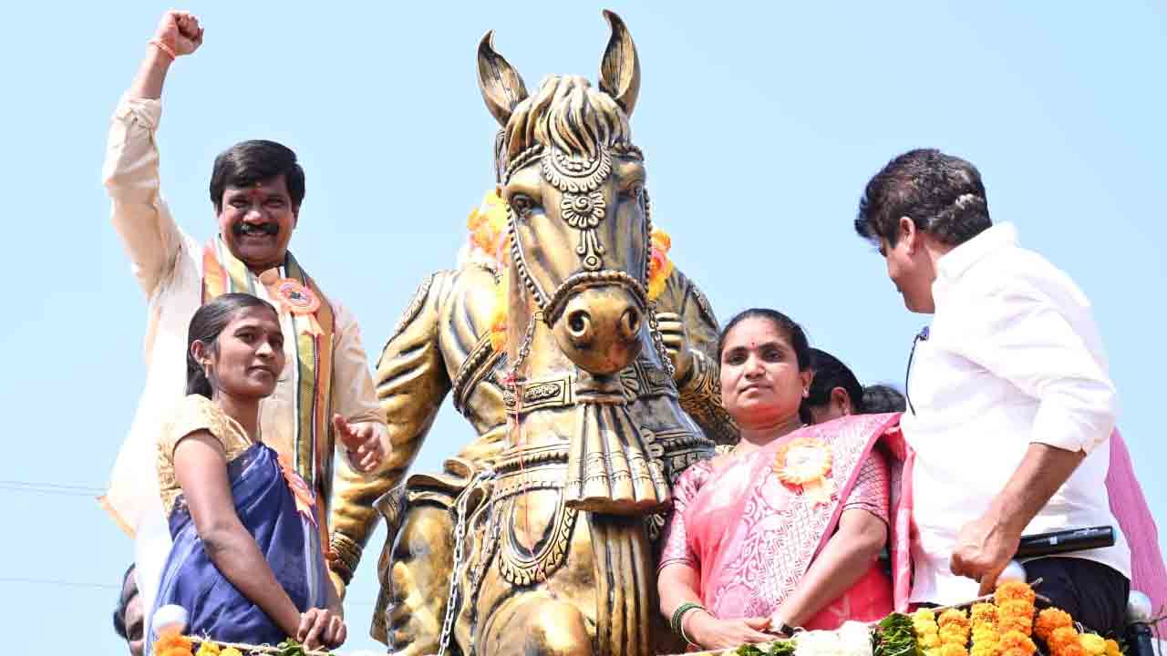 Minister Vemula | ఛత్రపతి శివాజీ ఆశయ స్ఫూర్తికి అనుగుణంగా సీఎం కేసీఆర్ పాలన : మంత్రి వేముల