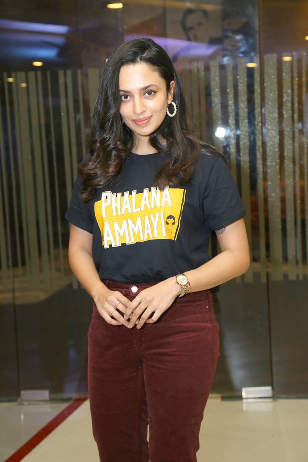 Malvika Nair at Phalana Abbayi Phalana Ammay Movie Teaser Launch