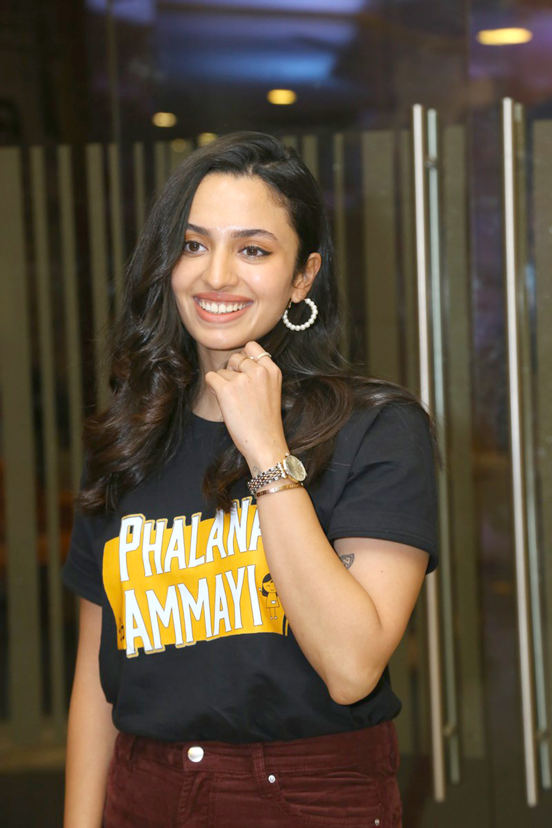 Malvika Nair at Phalana Abbayi Phalana Ammay Movie Teaser Launch