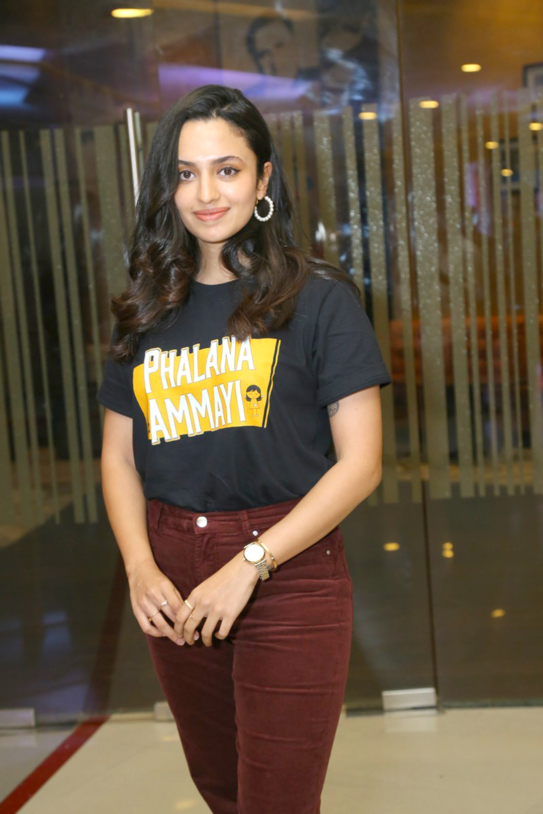 Malvika Nair at Phalana Abbayi Phalana Ammay Movie Teaser Launch