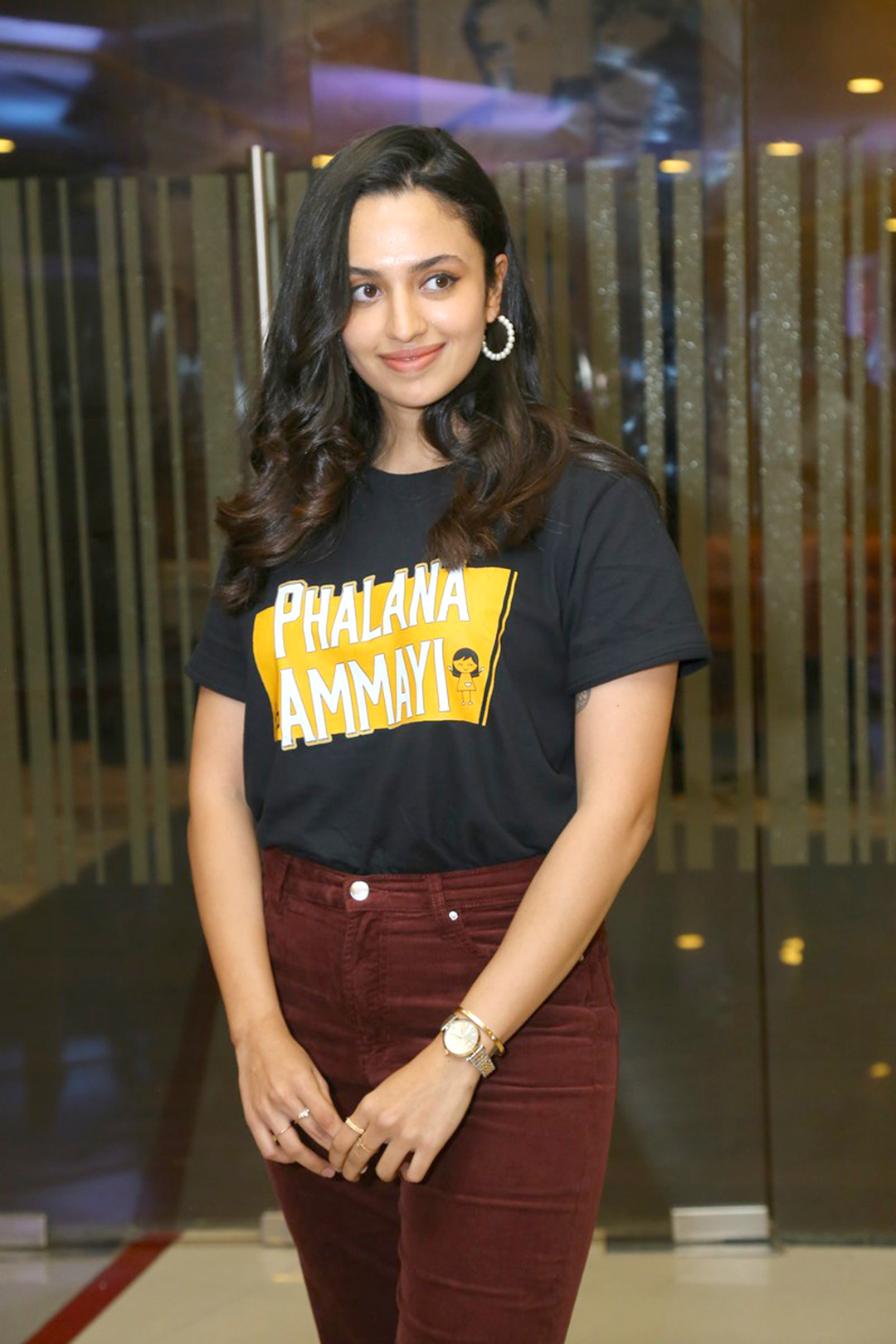 Malvika Nair at Phalana Abbayi Phalana Ammay Movie Teaser Launch