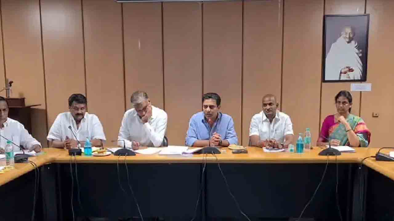 Minister KTR | మంత్రి కేటీఆర్‌ అధ్యక్షతన ఇండ్ల స్థలాల అంశంపై మంత్రివర్గ ఉపసంఘం భేటీ
