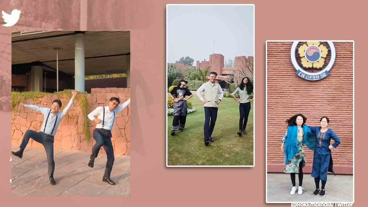 Naatu Naatu | కొరియన్ ఎంబసీ స్టాఫ్‌ నాటు నాటు డ్యాన్స్ అదిరిందంతే.. వీడియో