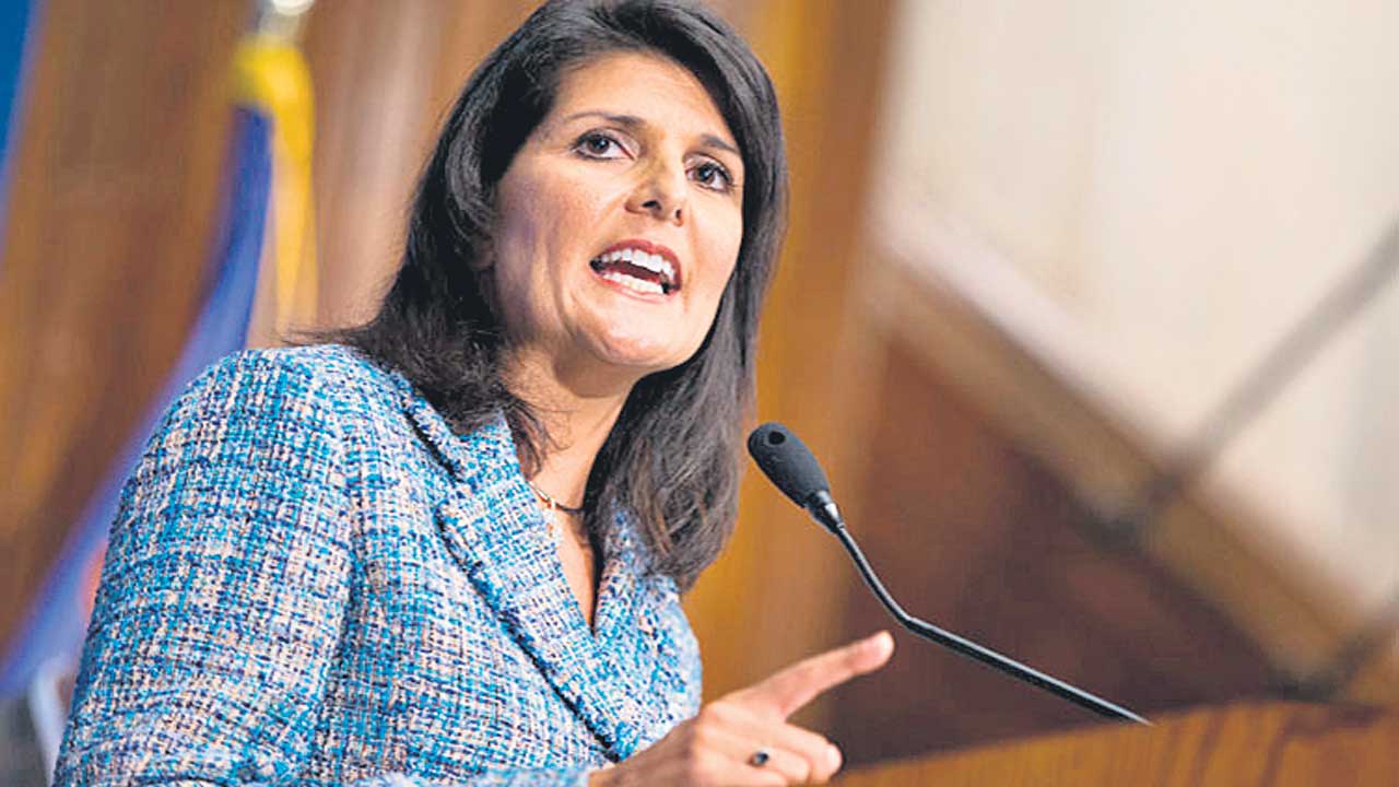 Nikki Haley | ద్వేషం కక్కే దేశాలకు సాయమా?: నిక్కీ హేలీ