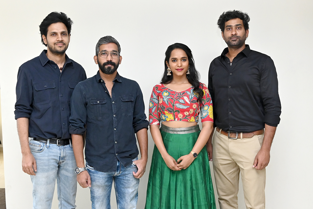 Pavani Karanam at Pareshan Movie Teaser Launch