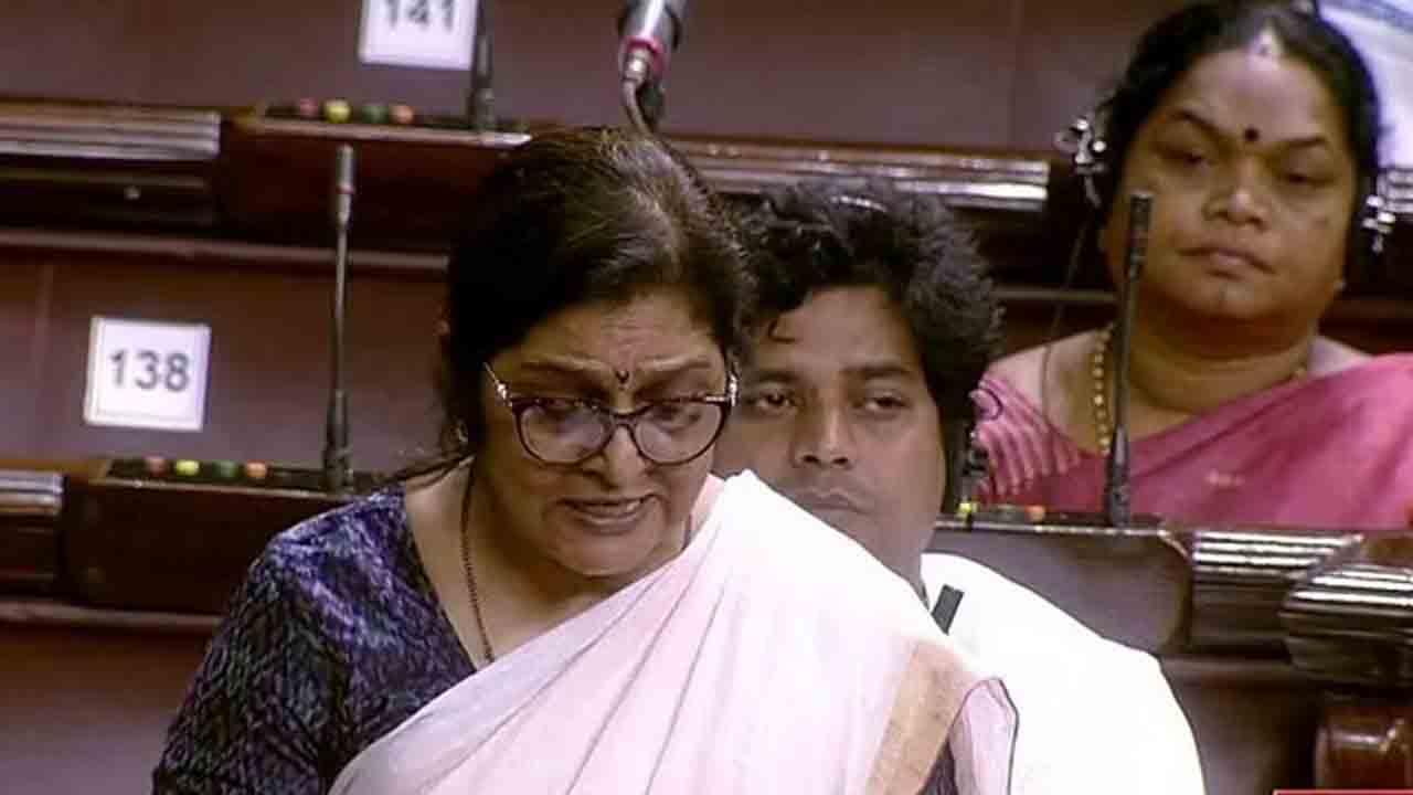 రాజ్యసభలో కాంగ్రెస్‌ ఎంపీ రజనీ పాటిల్‌ సస్పెన్షన్‌..!