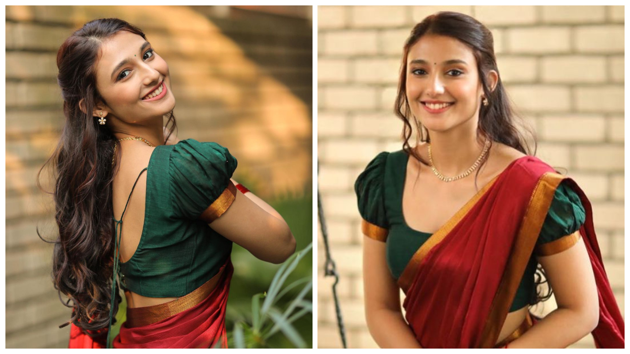 Ritika Nayak | హాఫ్ శారీలో మురిపిస్తున్న‌ రితికా నాయక్‌..