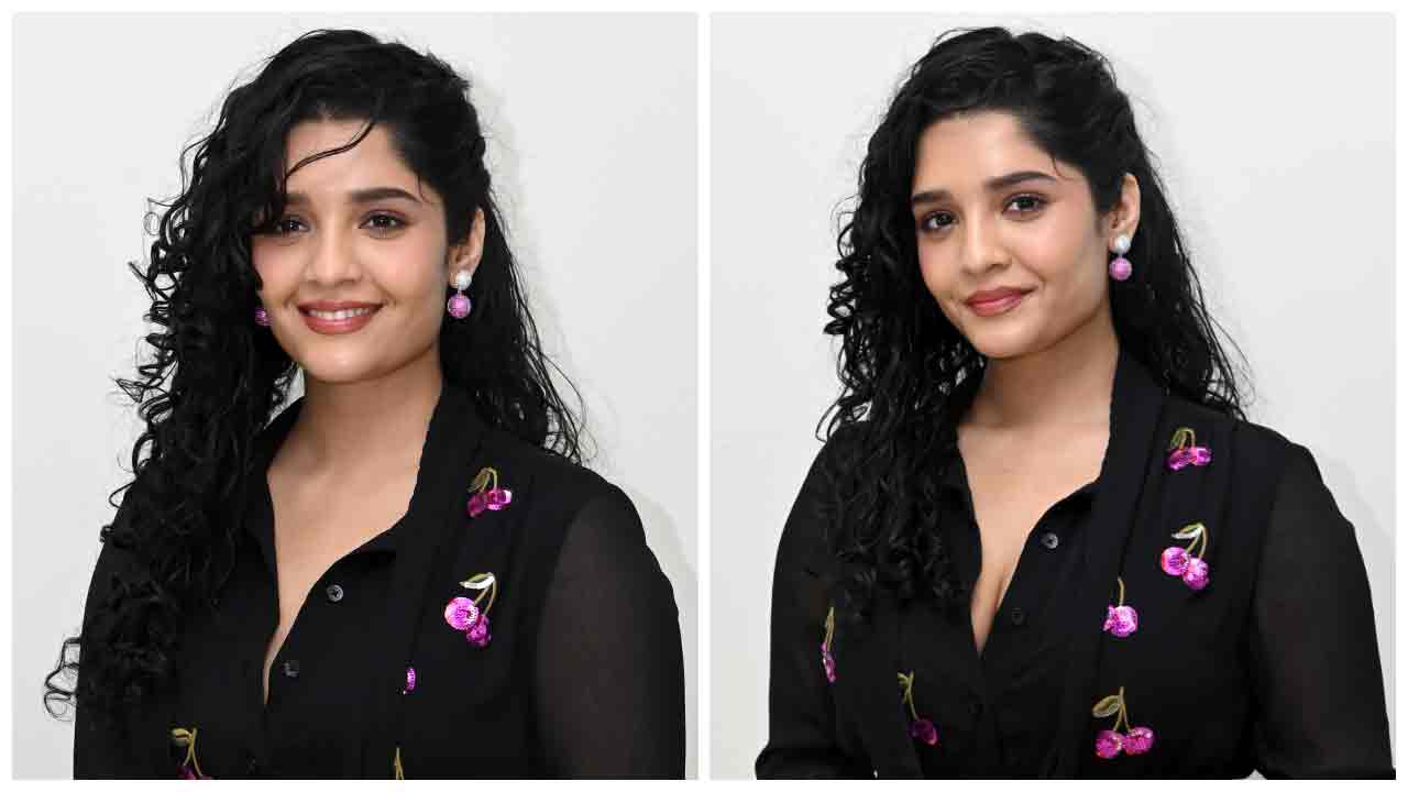 Ritika Singh | ఇన్‌కార్ మూవీ ప్రెస్ మీట్‌లో రితికా సింగ్..