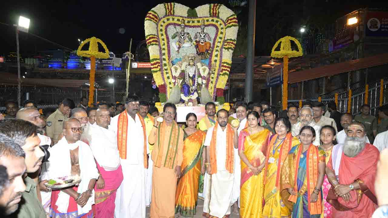 Srisailam | కైలాసగిరిపై నయానందకరంగా బ్రహ్మోత్సవాలు