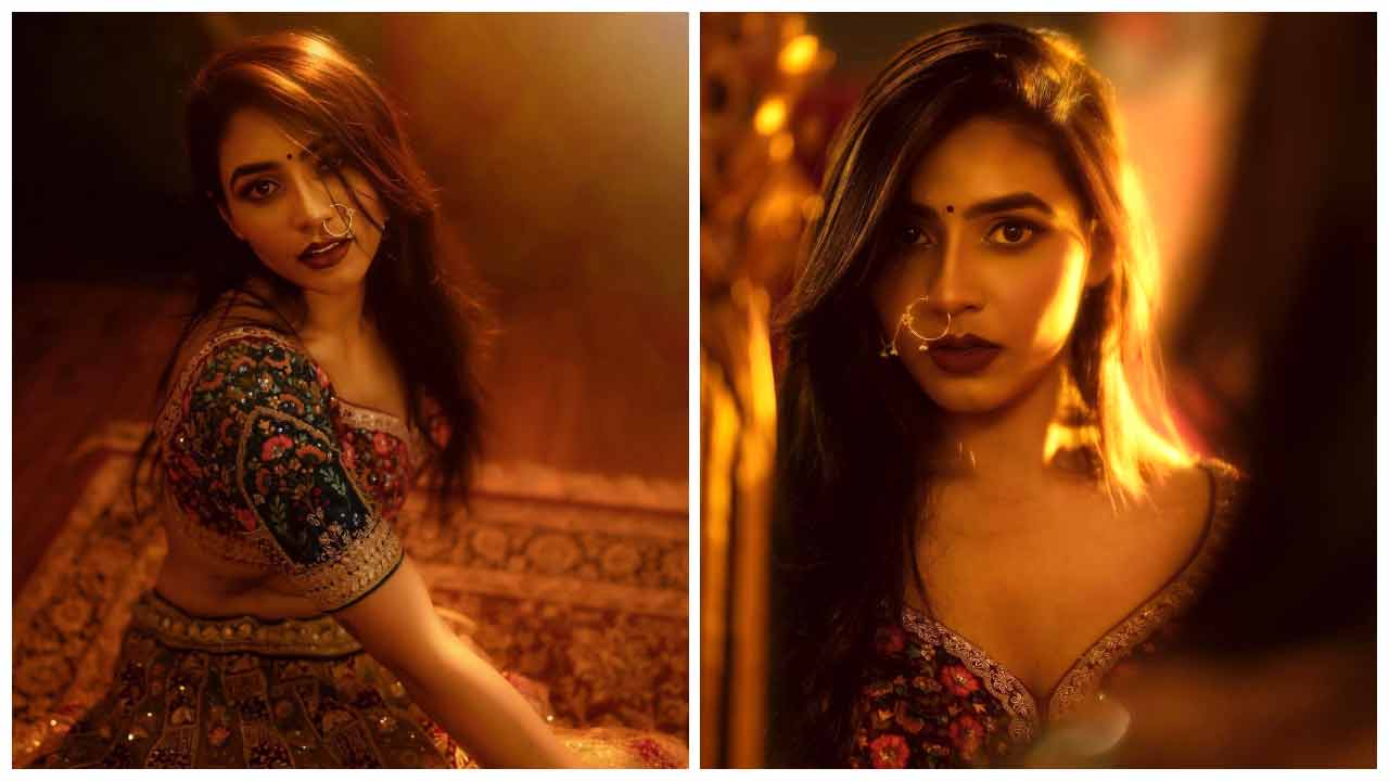 Sapthami Gowda | కాటుక కన్నులతో గాలం వేస్తున్న సప్తమి గౌడ..