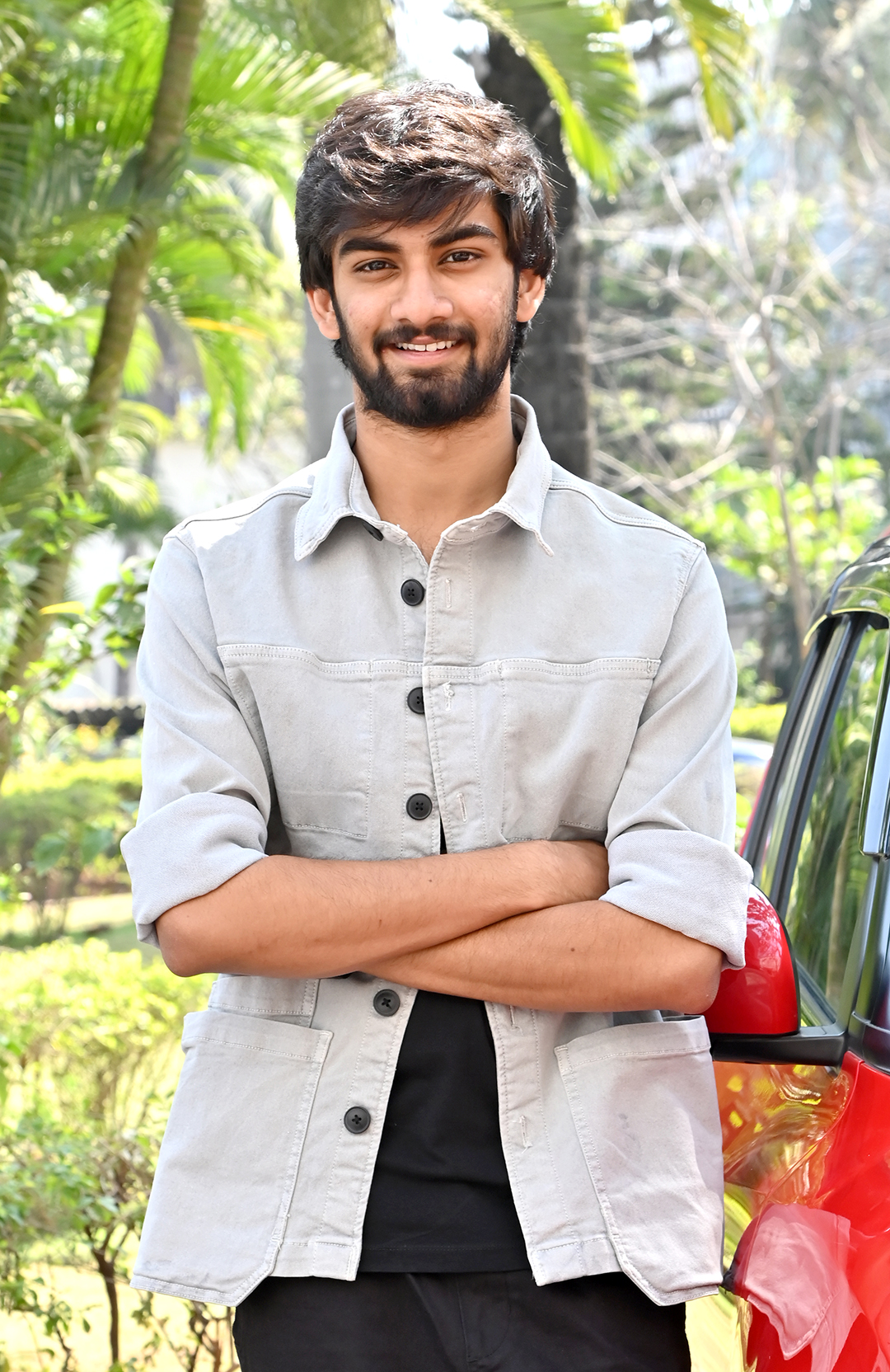Sathvik Varma at Chiclets Movie Trailer Launch