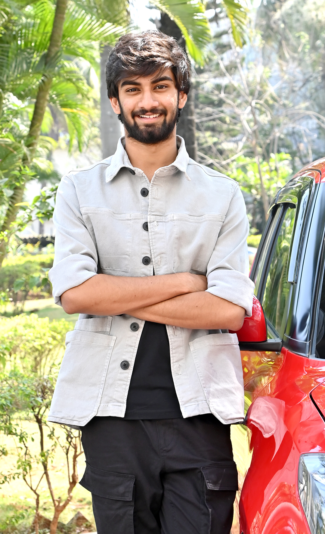 Sathvik Varma at Chiclets Movie Trailer Launch
