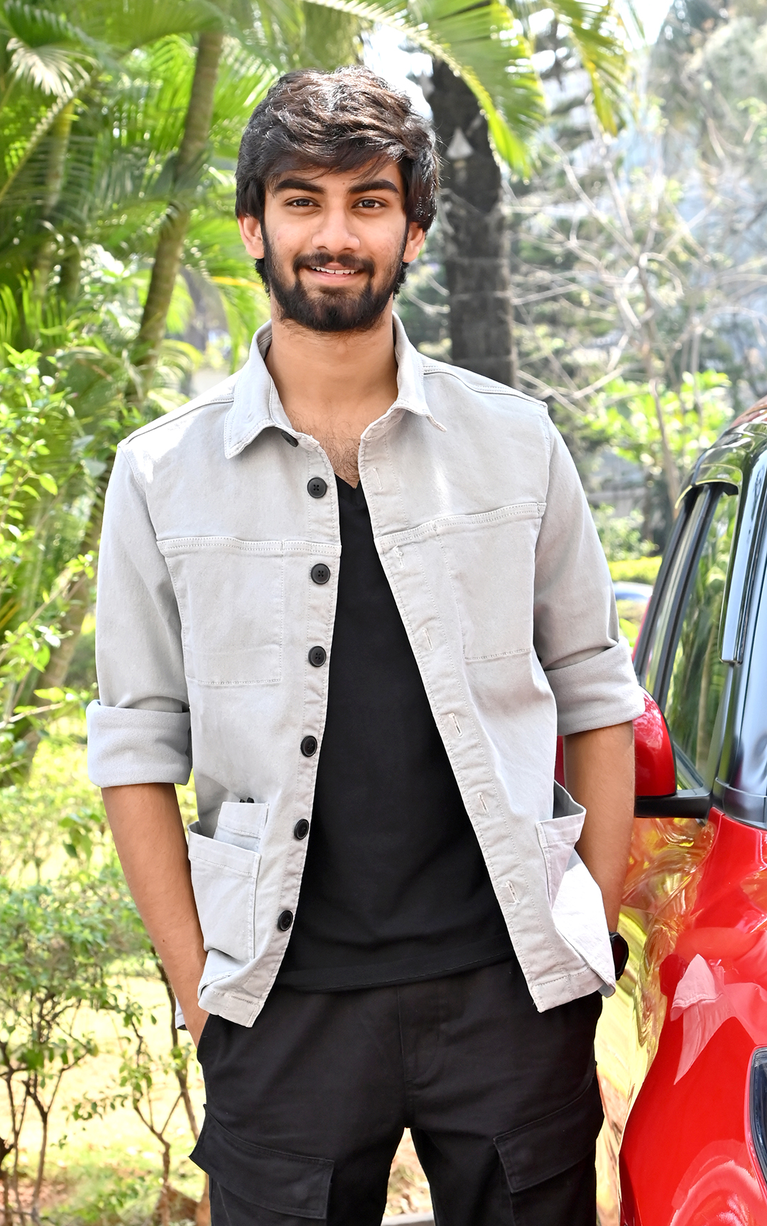 Sathvik Varma at Chiclets Movie Trailer Launch