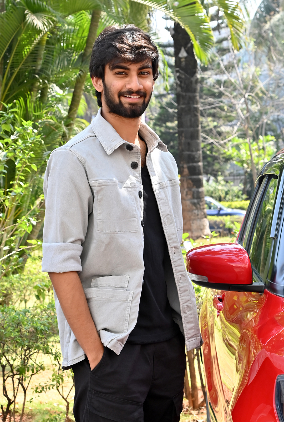Sathvik Varma at Chiclets Movie Trailer Launch