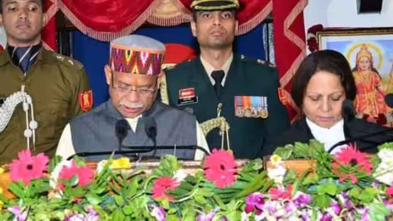 Shiv Pratap Shukla | హిమాచల్‌ గవర్నర్‌గా శివ్‌ప్రతాప్‌ శుక్లా ప్రమాణం