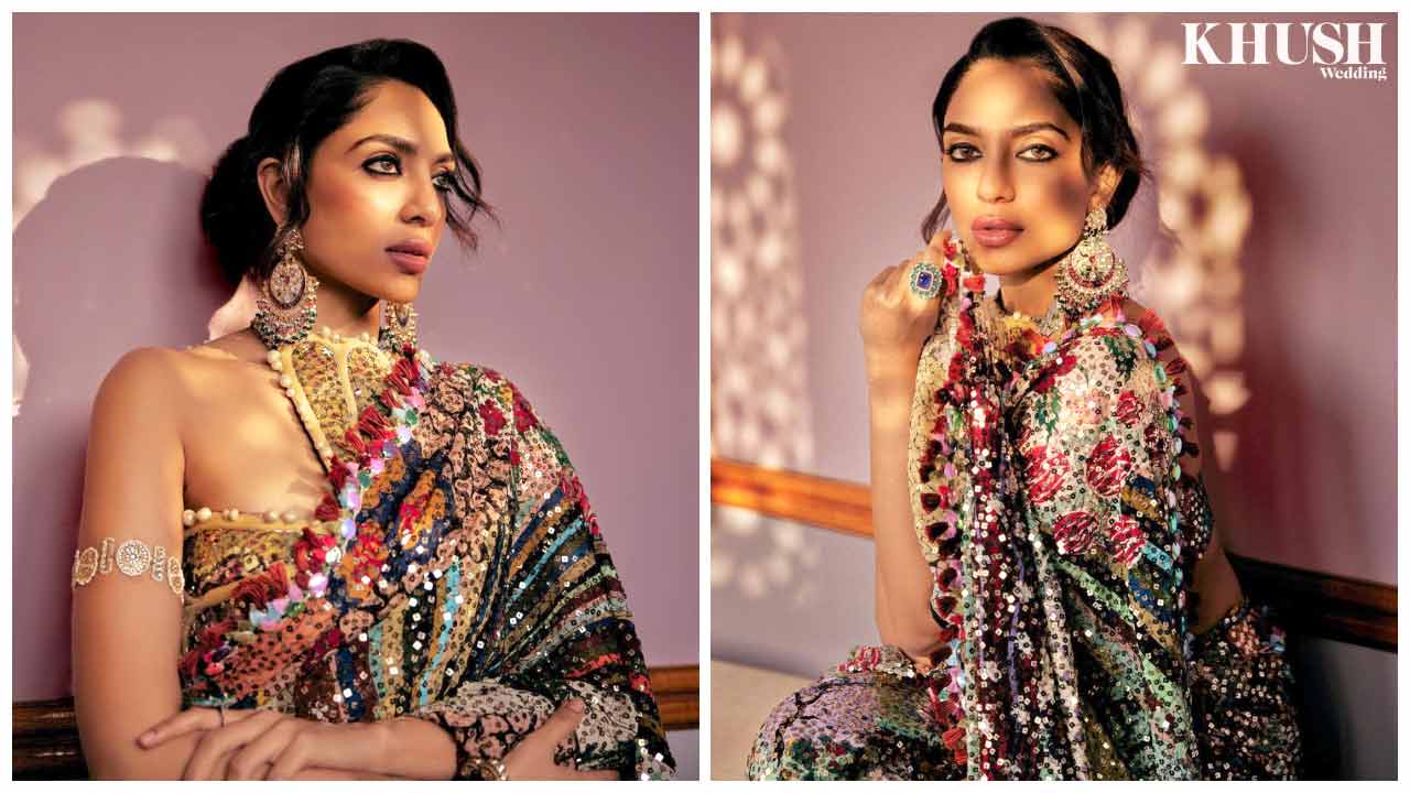 Sobhita Dhulipala | మెరిసే చీరలో మెస్మరైజ్ చేస్తున్న శోభితా ధూళిపాళ..